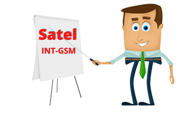 INT-GSM moduł komunikacyjny dla central Satel Integra