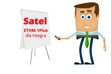 ETHM-1Plus podłączenie i konfiguracja modułu z centralą Satel Integra