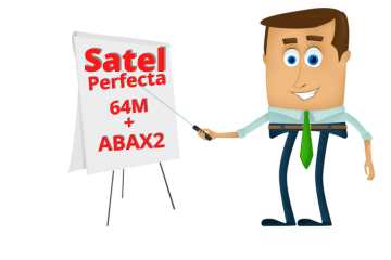 Satel Perfecta 64M + ABAX2