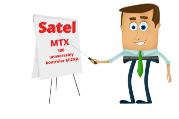 Satel MTX-300 bezprzewodówka MICRA dla dowolnego systemu