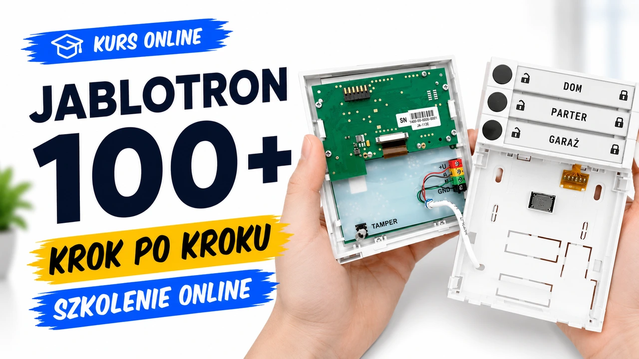 Jablotron 100 + krok po kroku szkolenie online