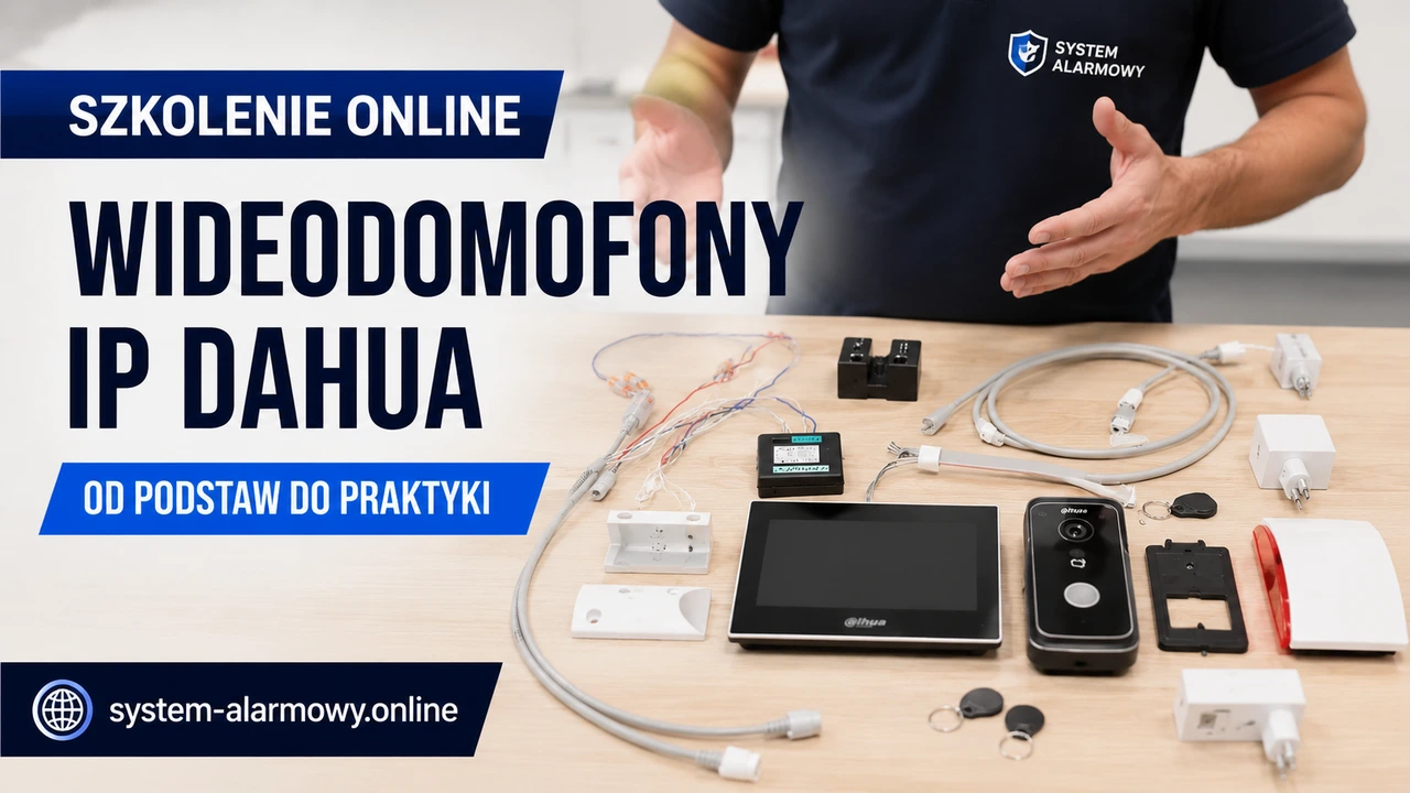 Wideodomofony IP Dahua krok po kroku szkolenie online