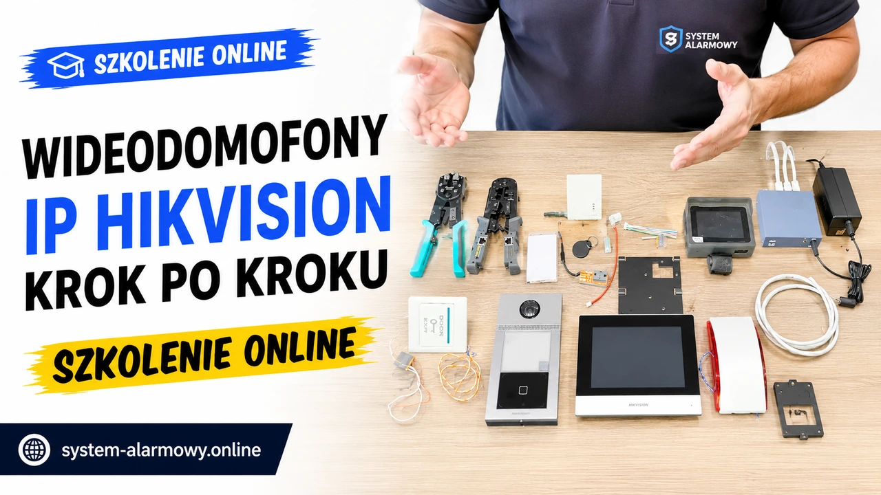 Wideodomofony IP Hikvision krok po kroku szkolenie online