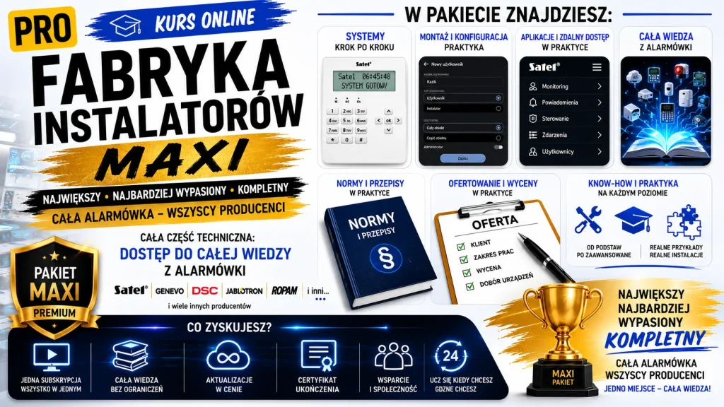 szkolenie online program fabryka instalatorów maxi