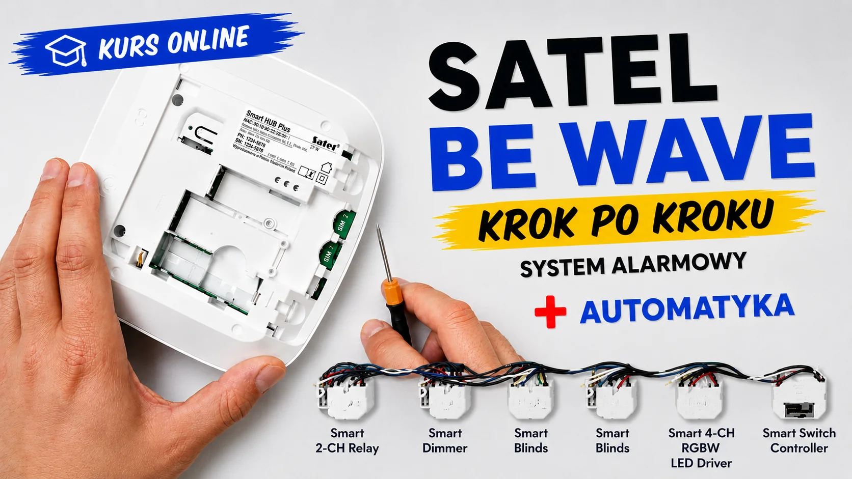 Satel BE WAVE alarm i automatyka