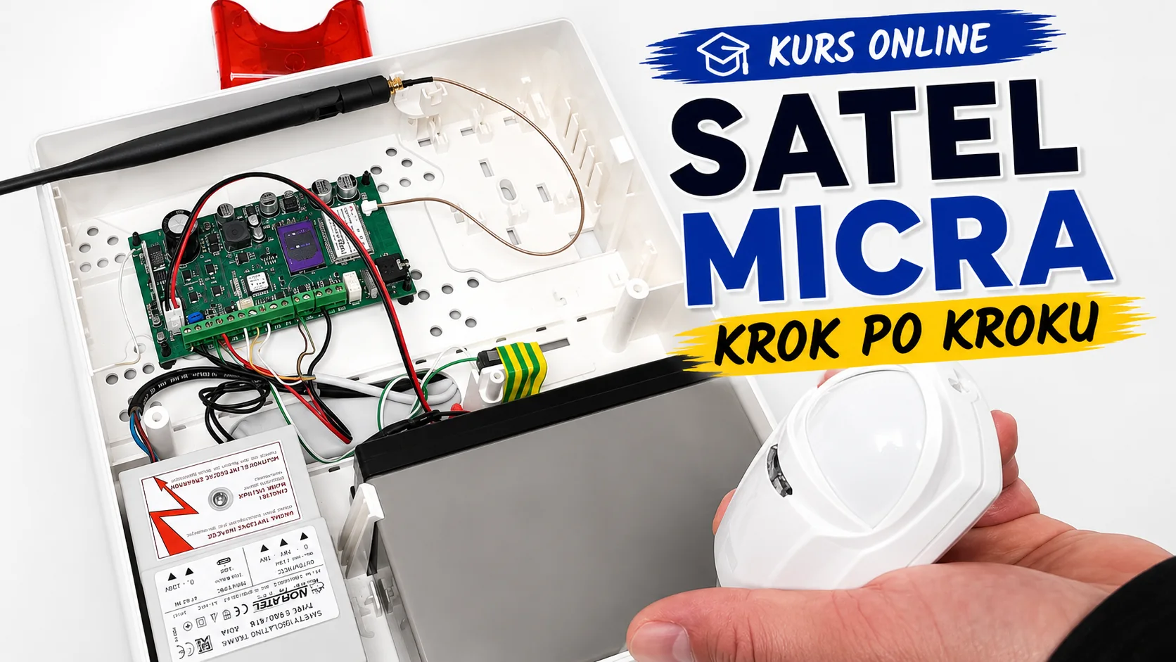 Satel Micra krok po kroku