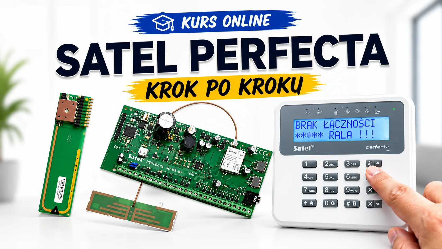 Satel Perfecta krok po kroku