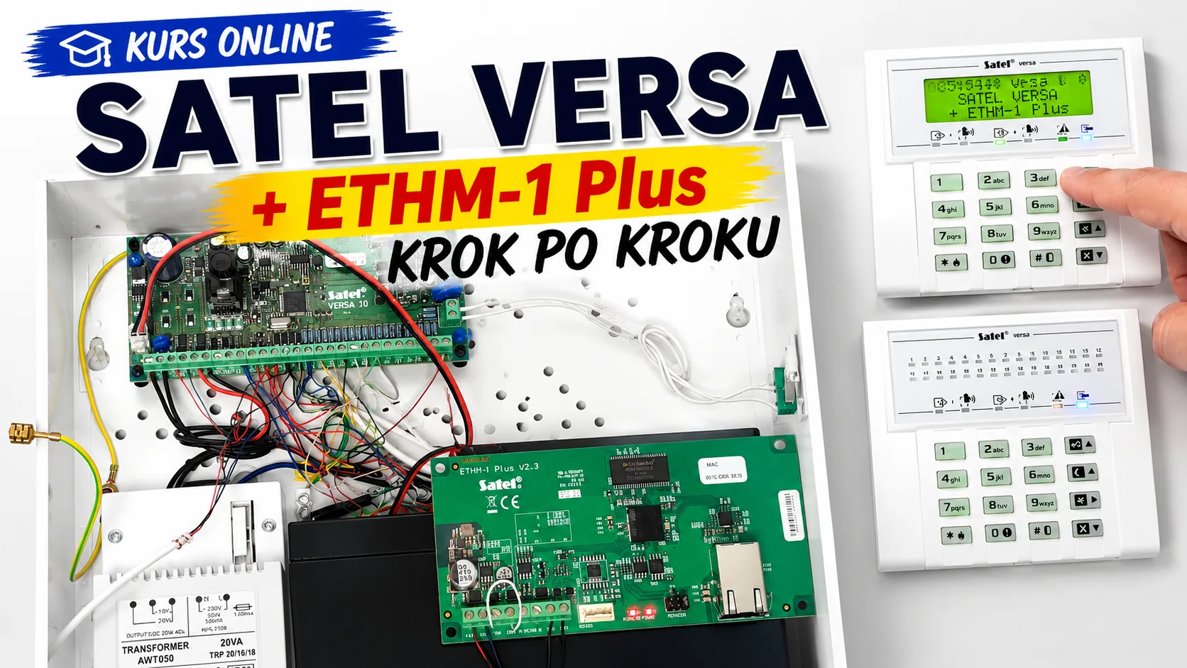 Satel Versa + ETHM-1 Plus