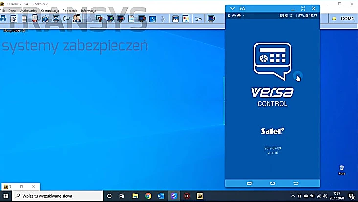 Pakiet Satel Versa z ETHM-1 Plus szkolenie online
