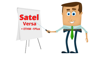 Satel Versa + ETHM-1Plus krok po kroku