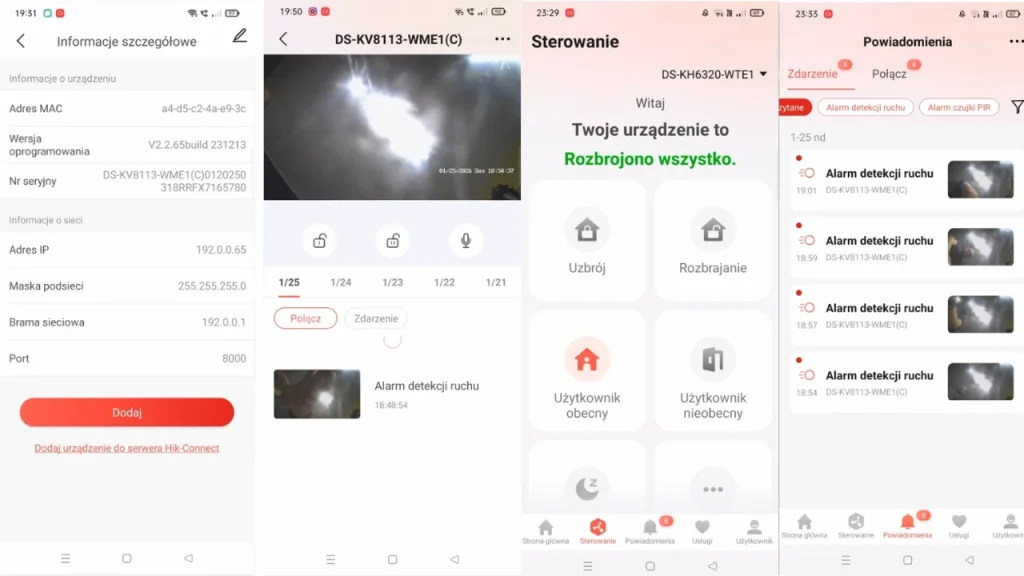 szkolenie online instalacja i konfiguracja wideodomofonów ip hikvision