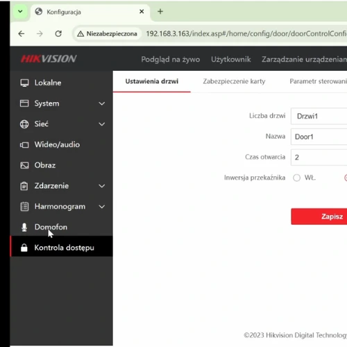 szkolenie online instalacja i konfiguracja wideodomofonów ip hikvision